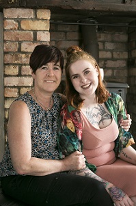 A picture of Andrea, who was supported by the organisation Voice of Young People in Care